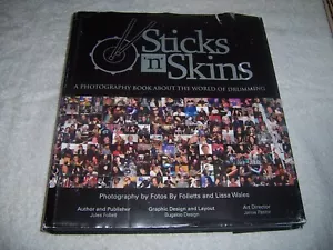 Sticks 'n' Skins Ein Fotobuch über die Welt des Trommelns Jules Follett hc - Bild 1 von 4