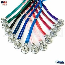 Sprague Rappaport Stethoscope Dual Head Adult Chestpiece 5 Interchangeable pcs