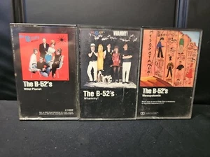 THE B-52'S -  WILD PLANET + MESOPOTAMIA + WHAMMY! Cassette Tape  - Picture 1 of 15