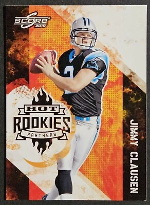 2010 Score Hot Rookies #7 Jimmy Clausen Rookie RC Notre Dame Fighting Irish - Image 1 of 2