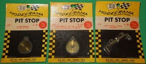 Piezas de coche ranura K&B 1:25 "Pit Stop" modelo Rama: juegos de engranajes y soportes de carrocería, sin usar, en caja x3 - Imagen 1 de 3