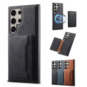 For Samsung Galaxy S24 S23 Ultra Plus Magnetic Leather Wallet Case Phone Cover. - Picture 1 of 24