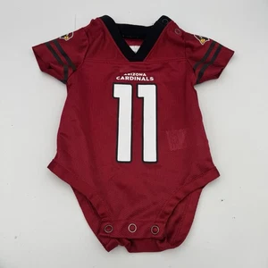 Arizona Cardinals NFL Baby Jersey 0 - 3 Months Burgundy Larry Fitzgerald - Picture 1 of 5