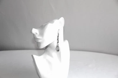 Pendientes colgantes de cristales y lucita Alexis Bittar RAROS. Alexis Bittar tallado a mano Foto 1 de 4