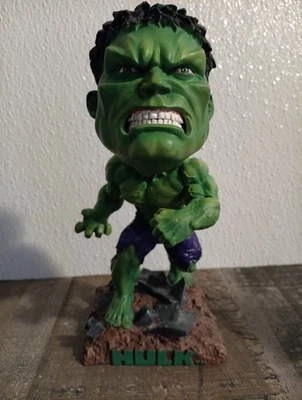 Figura de película NECA 2003 Hulk 7" Head Knocker Bobblehead Marvel Incredible Hulk Foto 1 de 4