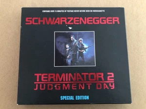 Terminator 2 Judgment Day Special Edition VHS Box ONLY Arnold Schwarzenegger - Picture 1 of 17