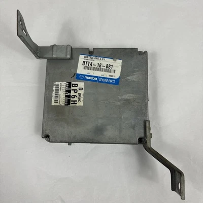 2001 2002 MAZDA MIATA ENGINE COMPUTER CONTROL MODULE ECM ECU EBX BTT4-18-881 - Image 1 of 4