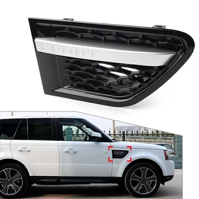 ABS Right Fender Air Vent Grille Grill For Land Rover Range Rover Sport 2010-13 - Imagem 1 de 4