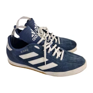 Mens Adidas Copa   Blue Suede  Trainers uk 10 eur 44.5 sneakers shoes  - Picture 1 of 7