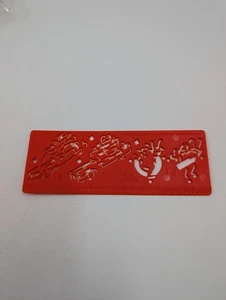 Vintage 1989 Hi-C Fruit Drinks Ghostbusters Stencil Ruler Mail in Premium Promo - Picture 1 of 5