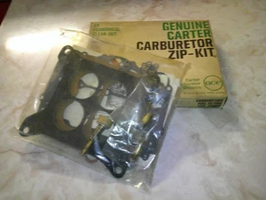 NOS Carter Carburetor Zip Kit 1964 1965 1966 Dodge Plymouth Chrysler 383 426 440 - Picture 1 of 8