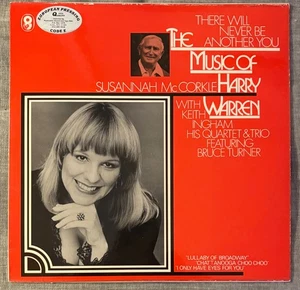 SUSANNAH McCORKLE - Music of Harry Warren ~ WORLD 1001 {nm} w/Bruce Turner -RARE - Picture 1 of 4