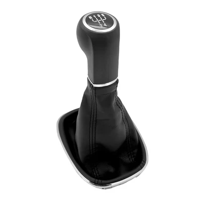 Schaltknauf Schaltsack 5-Gang Hebel Manschette Rahmen für Opel Corsa D E Adam - Bild 1 von 4