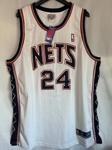 Reebok Richard Jefferson Sleeveless Jersey Nets NBA Mens Size 56 - Picture 1 of 16