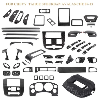 Carbon Interior Exterior Decor Accessories For Chevy Suburban Silverado 2007-13 - Изображение 1 из 4