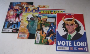 Vote Loki #1 2 3 4 1-4 Main Cover VF Complete series Marvel 2016 - Bild 1 von 5