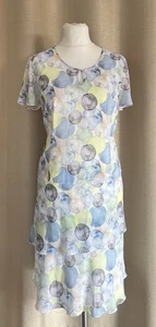 * GERRY WEBER elegantes Sommer Kleid mit Muster Größe 44 * - Bild 1 von 4