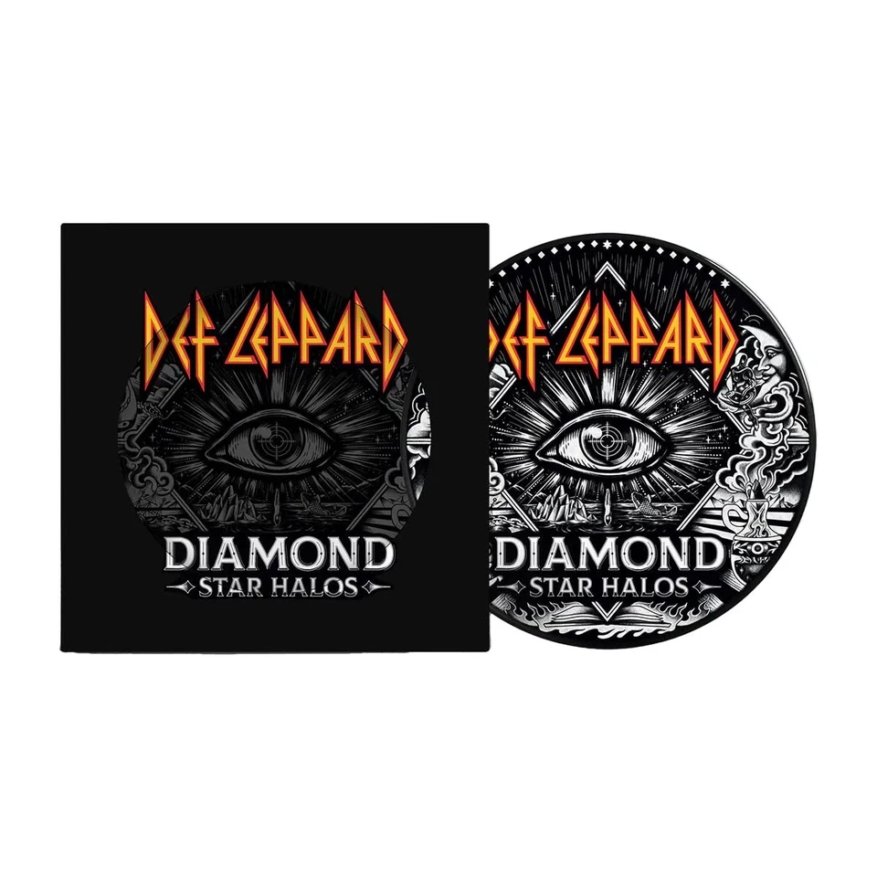 Def Leppard – Diamond Star Halos 2022 Hard Rock Picture Disc Vinyl New Sealed - Image 1 of 1