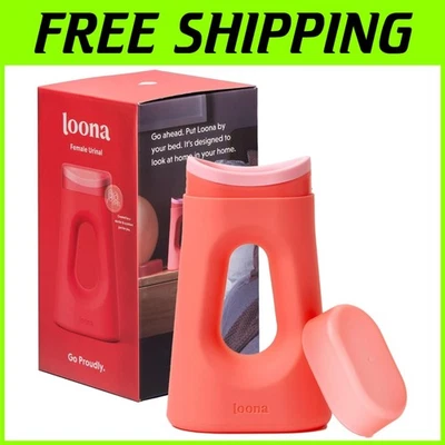 Loona Women’s Travel Urinal - Soft Contoured Design for Dignified Usage Anywhere - Image 1 of 4