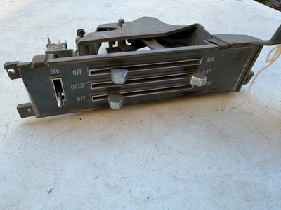 OEM GM 1970 1971 1972 Chevelle El Camino Monte Carlo Heater dash control 70 SS - Image 1 of 4