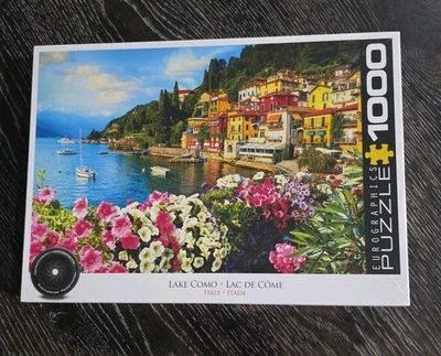 Lake Como, Italy 1000 Piece Jigsaw Puzzle NEW Sealed Eurographics - Image 1 of 4
