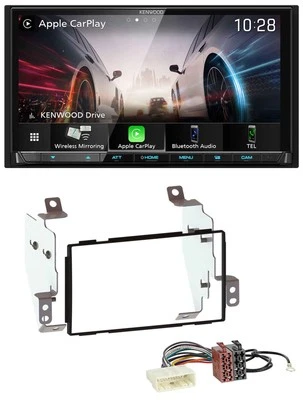 Kenwood MP3 2DIN USB DAB Bluetooth Autoradio für Nissan Note (2005-2013) - Bild 1 von 4