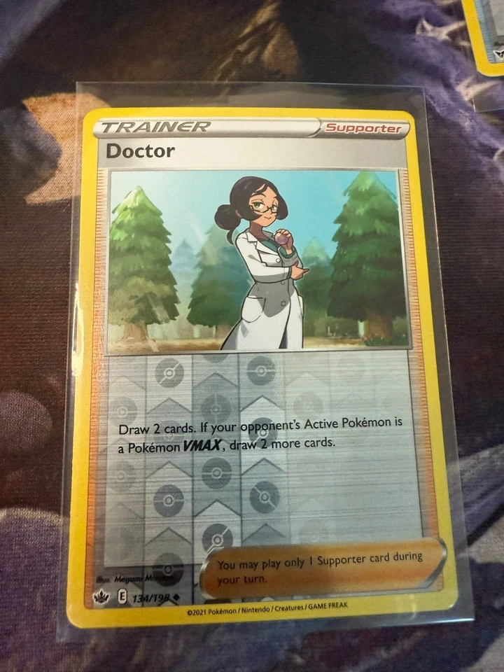 Doctor 134/198 Swsh06: Sword & Shield - Chilling Reign Reverse Holo - Image 1 of 1