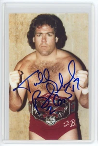 Tully Blanchard Signed Photo - NWA Champ 1985 Belt Wrestler Wrestling Auto - Picture 1 of 2