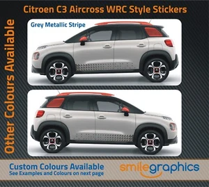 Citroen Aircross Halbton Streifen Kit Aufkleber Aufkleber - andere Farben vorhanden - Bild 1 von 2