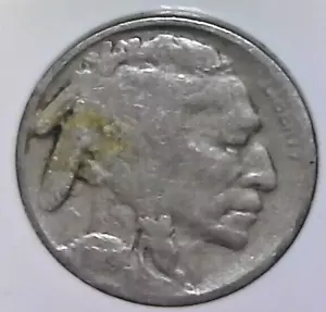1919-P BUFFALO NICKEL "NO F" 2 1/2 FEATHER E3 - Picture 1 of 2