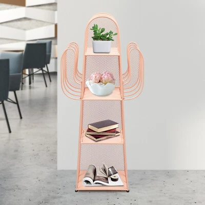 Moderno 4 Estantes Librería Estantería Almacenamiento Estante de Exhibición Organizador de Libros?Estantería Foto 1 de 4