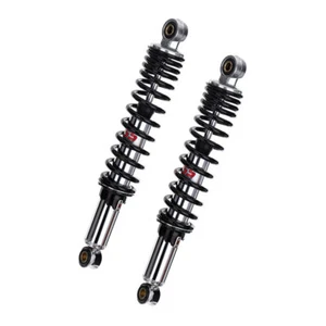 PAIR OF SHOCK ABSORBERS YYS HYDRAULIC BLACK MOPED INT.320 (REF.YSS: RD22... - Picture 1 of 1