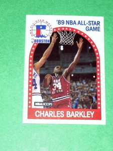1989 NBA Hoops #96 Charles Barkley All Star Philadelphia 76ers - Foto 1 di 3