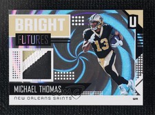2018 Unparalleled Bright Futures Memorabilia Whirl Prime /50 Michael Thomas