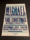 Michael McDonld This Christmas Durham NC  2013 HATCH SHOW PRINT POSTeR