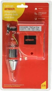 AMTEC 400g Plomada Magnética Bob & Line - Modelo G1430 - Pin de Golpe Integral - NUEVO - Imagen 1 de 2