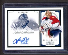 2010-11 Zenith National Treasures Autographs #208  Jacob Markstrom 64/99  *12011