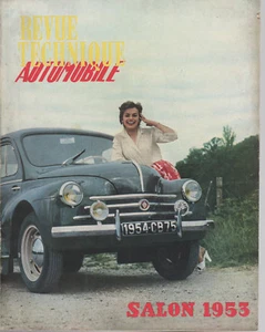 REVUE TECHNIQUE AUTOMOBILE 90 RTA 1953 SALON DE L'AUTOMOBILE 1953 (MODELES 1954) - Imagen 1 de 1