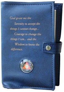 AA Book Cover - Double Deluxe AA Book Cover - Blue - DDBAA07 - Imagen 1 de 2