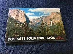 Vintage (1955) Yosemite National Park Souvenir Book (All in Natural Color) - Foto 1 di 6