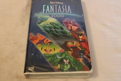 Fantasia 2000 (Video, VHS Format) Walt Disney, Clam Shell Case Foto 1 de 3