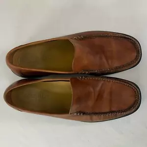 Cole Haan Air Dempsey Loafer Saddle Leather Slip On Venetian Shoe Mens Size 11 M - Picture 1 of 16