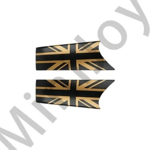 For MINI Cooper S JCW F56 F57 Trim Interior Door Handle Knob Cover Gold Jack - Imagen 1 de 3