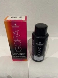 schwarzkopf IGORA VIBRANCE 5-00 Light Brown Natural Extra - Picture 1 of 2