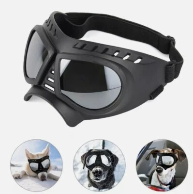 Foldable Dog Goggles Sunglasses for Medium Small Pet Dog UV Windproof Protection - image 1 of 4
