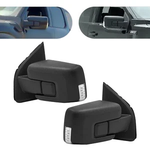 Espejos retrovisores para Ford F150 2021-2023 eléctricos térmicos con punto ciego BSM plegables manuales 11 pines - Imagen 1 de 17