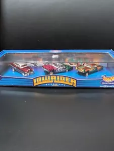 Hot Wheels Collectibles LOWRIDER MAGAZINE 3 Car Set MINT - Picture 1 of 3
