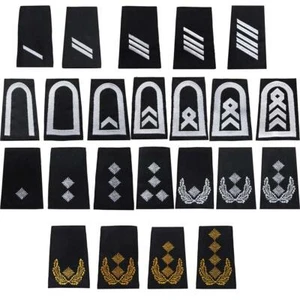 Rangschlaufen für Schulterklappen der Deutschen Bundeswehr schwarz Heer - Picture 1 of 47