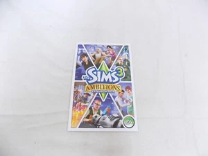 PC The Sims 3 Ambitions Expansion Pack Instruction Manual Only - Picture 1 of 1