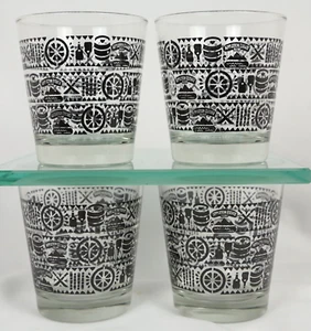[Set di 4] Occhiali Appleton Estate Rum 4” Doppio Old Fashion Basso Ball Rocks - Foto 1 di 4